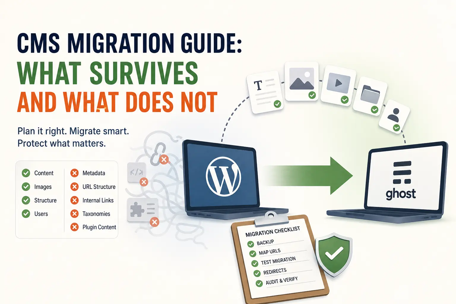 CMS Migration Guide: What Survives and What Does Not