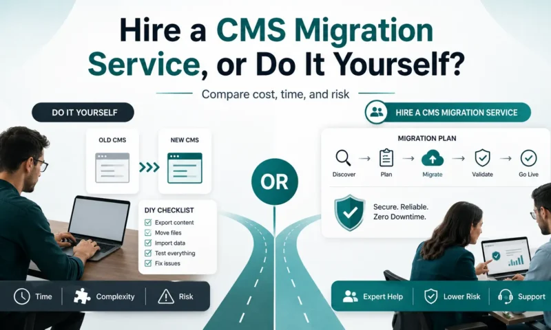 Hire a CMS Migration Service, or Do It Yourself?