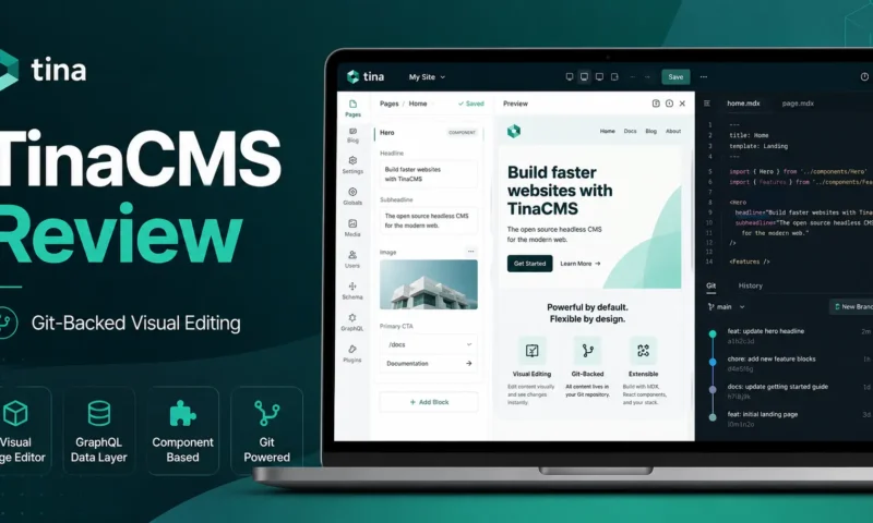 TinaCMS Review: Is Git-Backed Visual Editing Worth the Setup?